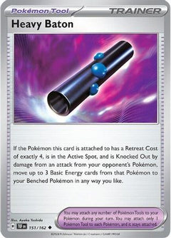 Heavy Baton (151) [SV05: Temporal Forces] Reverse Holofoil - Deck Out Gaming