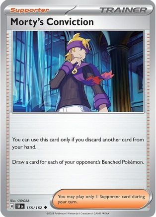 Morty's Conviction - 155/162 (155) [SV05: Temporal Forces] - Deck Out Gaming