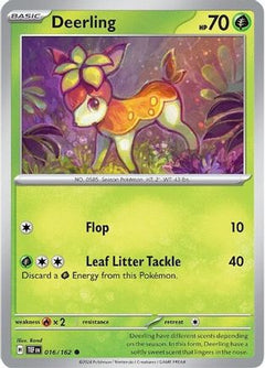 Deerling - 016/162 (16) [SV05: Temporal Forces] Reverse Holofoil - Deck Out Gaming