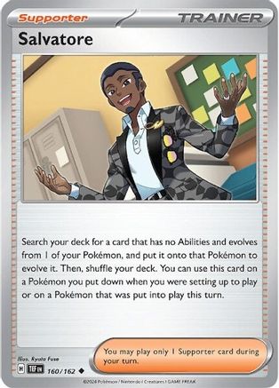 Salvatore - 160/162 (160) [SV05: Temporal Forces] Reverse Holofoil - Deck Out Gaming