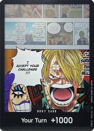 DON!! Card (Ivankov & Sanji) (Double Pack Set Vol. 3) [Wings of the Captain] Foil - Deck Out Gaming