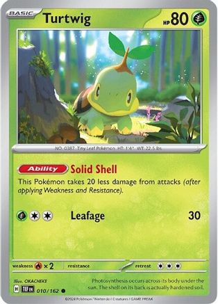 Turtwig (10) [SV05: Temporal Forces] Reverse Holofoil - Deck Out Gaming