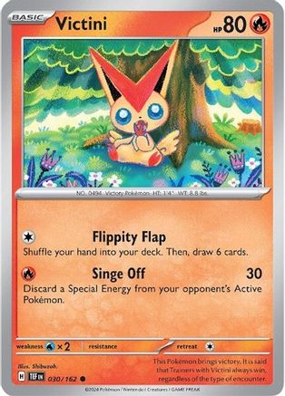 Victini (30) [SV05: Temporal Forces] Reverse Holofoil - Deck Out Gaming