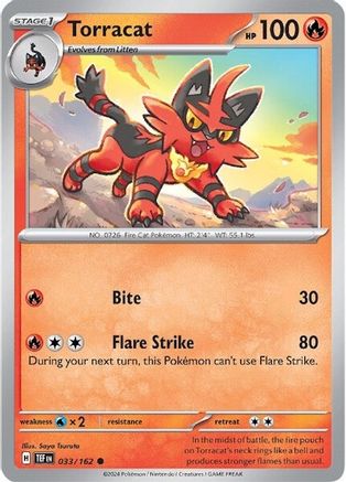 Torracat (33) [SV05: Temporal Forces] Reverse Holofoil - Deck Out Gaming
