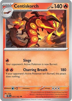 Centiskorch (37) [SV05: Temporal Forces] Reverse Holofoil - Deck Out Gaming