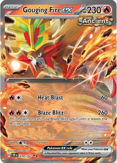 Gouging Fire ex - 038/162 (38) [SV05: Temporal Forces] Holofoil - Deck Out Gaming