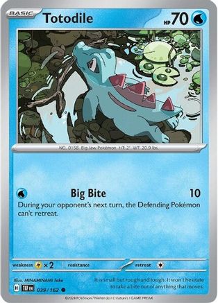 Totodile (39) [SV05: Temporal Forces] Reverse Holofoil - Deck Out Gaming