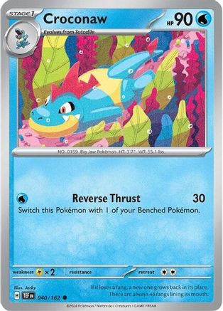 Croconaw (40) [SV05: Temporal Forces] - Deck Out Gaming