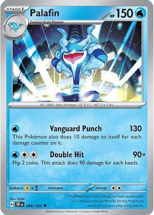 Palafin (49) [SV05: Temporal Forces] Reverse Holofoil - Deck Out Gaming