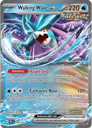 Walking Wake ex - 050/162 (50) [SV05: Temporal Forces] Holofoil - Deck Out Gaming