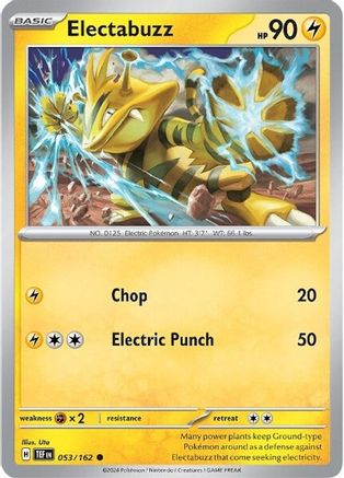 Electabuzz (53) [SV05: Temporal Forces] - Deck Out Gaming