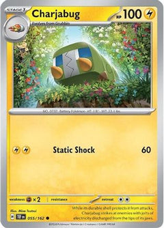 Charjabug - 055/162 (55) [SV05: Temporal Forces] Reverse Holofoil - Deck Out Gaming