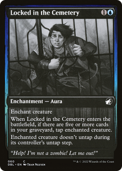 Locked in the Cemetery (60) [Innistrad: Double Feature] foil - Deck Out Gaming