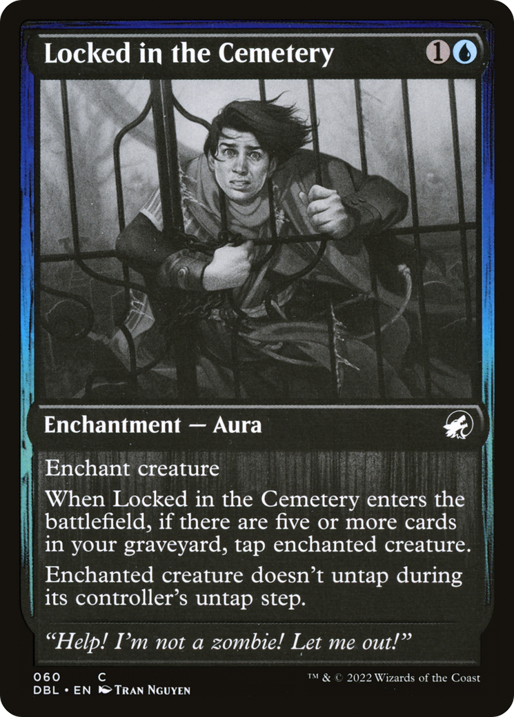 Locked in the Cemetery (60) [Innistrad: Double Feature] foil - Deck Out Gaming