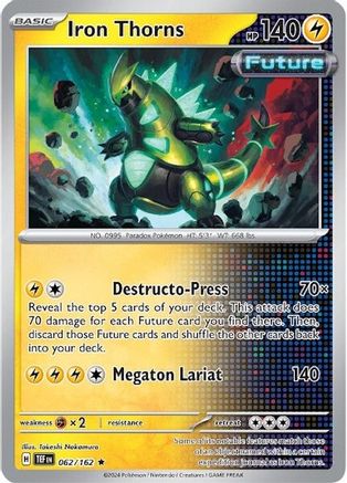 Iron Thorns (62) [SV05: Temporal Forces] Reverse Holofoil - Deck Out Gaming
