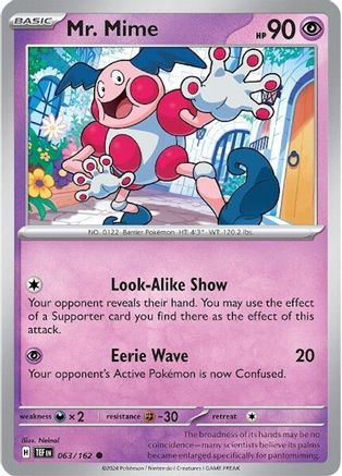 Mr. Mime (63) [SV05: Temporal Forces] - Deck Out Gaming