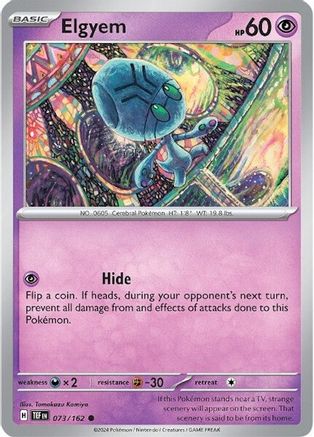 Elgyem (73) [SV05: Temporal Forces] - Deck Out Gaming