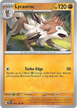 Lycanroc (90) [SV05: Temporal Forces] Reverse Holofoil - Deck Out Gaming