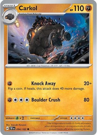 Carkol (94) [SV05: Temporal Forces] Reverse Holofoil - Deck Out Gaming