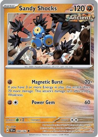 Sandy Shocks (98) [SV05: Temporal Forces] Reverse Holofoil - Deck Out Gaming