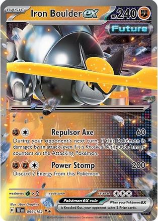 Iron Boulder ex - 099/162 (99) [SV05: Temporal Forces] Holofoil - Deck Out Gaming