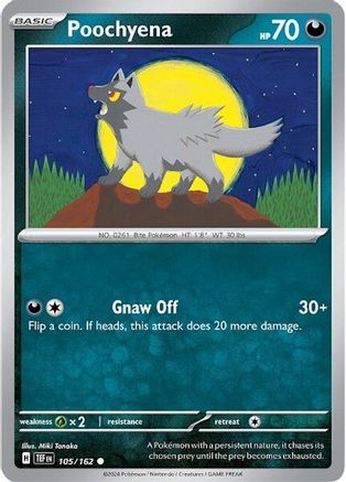 Poochyena (105) [SV05: Temporal Forces] - Deck Out Gaming