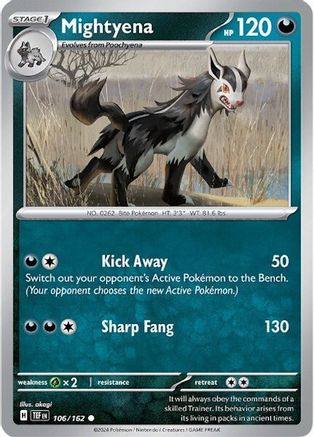 Mightyena (106) [SV05: Temporal Forces] - Deck Out Gaming