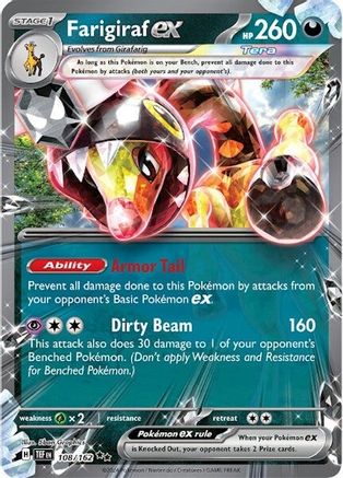 Farigiraf ex - 108/162 (108) [SV05: Temporal Forces] Holofoil - Deck Out Gaming