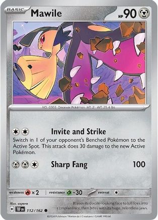 Mawile (112) [SV05: Temporal Forces] Reverse Holofoil - Deck Out Gaming
