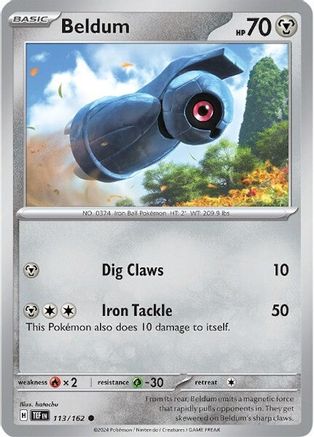 Beldum (113) [SV05: Temporal Forces] Reverse Holofoil - Deck Out Gaming
