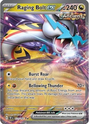 Raging Bolt ex (123) [SV05: Temporal Forces] Holofoil