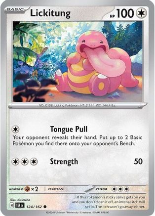Lickitung - 124/162 (124) [SV05: Temporal Forces] - Deck Out Gaming