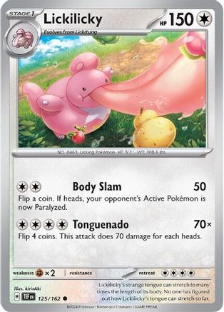 Lickilicky (125) [SV05: Temporal Forces] Reverse Holofoil - Deck Out Gaming