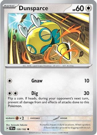 Dunsparce (128) [SV05: Temporal Forces] Reverse Holofoil - Deck Out Gaming