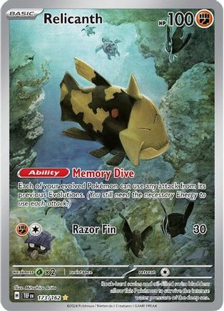 Relicanth - 173/162 (173) [SV05: Temporal Forces] Holofoil - Deck Out Gaming