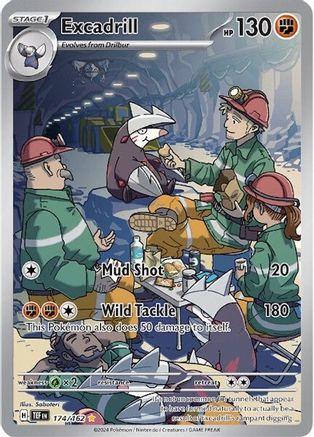 Excadrill - 174/162 (174) [SV05: Temporal Forces] Holofoil - Deck Out Gaming