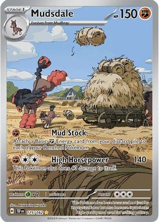 Mudsdale - 175/162 (175) [SV05: Temporal Forces] Holofoil - Deck Out Gaming
