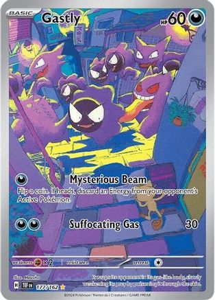 Gastly - 177/162 (177) [SV05: Temporal Forces] Holofoil - Deck Out Gaming