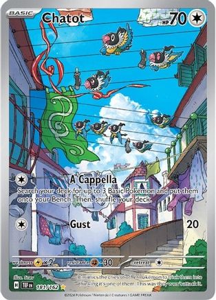 Chatot - 181/162 (181) [SV05: Temporal Forces] Holofoil - Deck Out Gaming