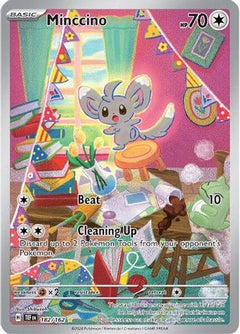 Minccino - 182/162 (182) [SV05: Temporal Forces] Holofoil - Deck Out Gaming