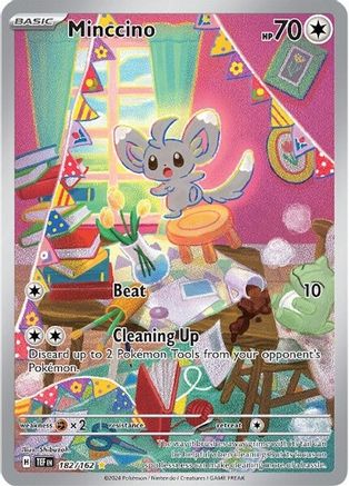 Minccino - 182/162 (182) [SV05: Temporal Forces] Holofoil - Deck Out Gaming