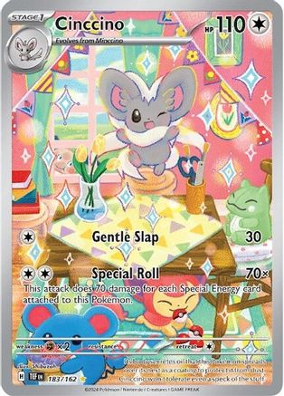 Cinccino - 183/162 (183) [SV05: Temporal Forces] Holofoil - Deck Out Gaming