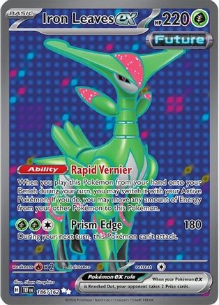 Iron Leaves ex - 186/162 (186) [SV05: Temporal Forces] Holofoil - Deck Out Gaming