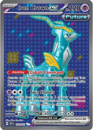 Iron Crown ex (191) [SV05: Temporal Forces] Holofoil