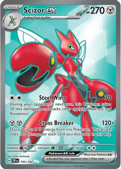 Scizor ex - 195/162 (195) [SV05: Temporal Forces] Holofoil - Deck Out Gaming