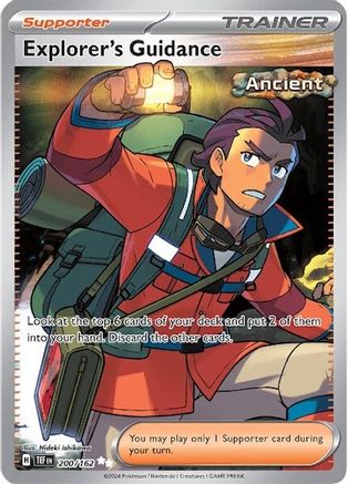 Explorer's Guidance - 200/162 (200) [SV05: Temporal Forces] Holofoil - Deck Out Gaming