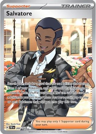 Salvatore - 202/162 (202) [SV05: Temporal Forces] Holofoil - Deck Out Gaming
