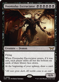 Doomsday Excruciator (94) [Duskmourn: House of Horror] foil - Deck Out Gaming