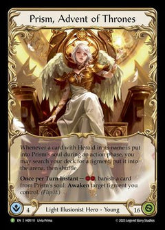 Prism, Advent of Thrones - HER111 (HER111) [Flesh and Blood: Promo Cards] Rainbow Foil - Deck Out Gaming