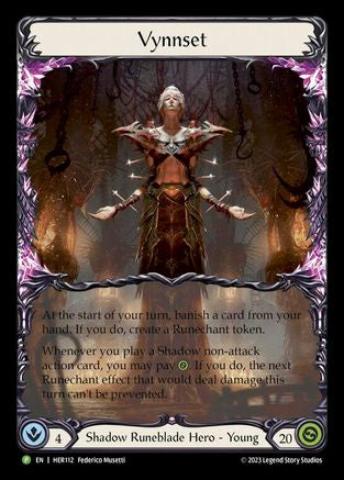 Vynnset - HER112 (HER112) [Flesh and Blood: Promo Cards] Rainbow Foil - Deck Out Gaming